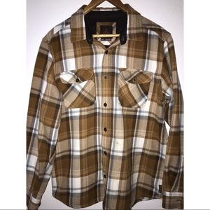 Prana lybek plaid longsleeved shirt